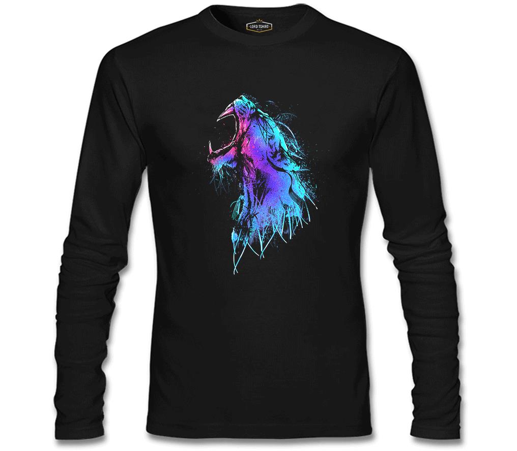 Howling Siyah Erkek Sweatshirt