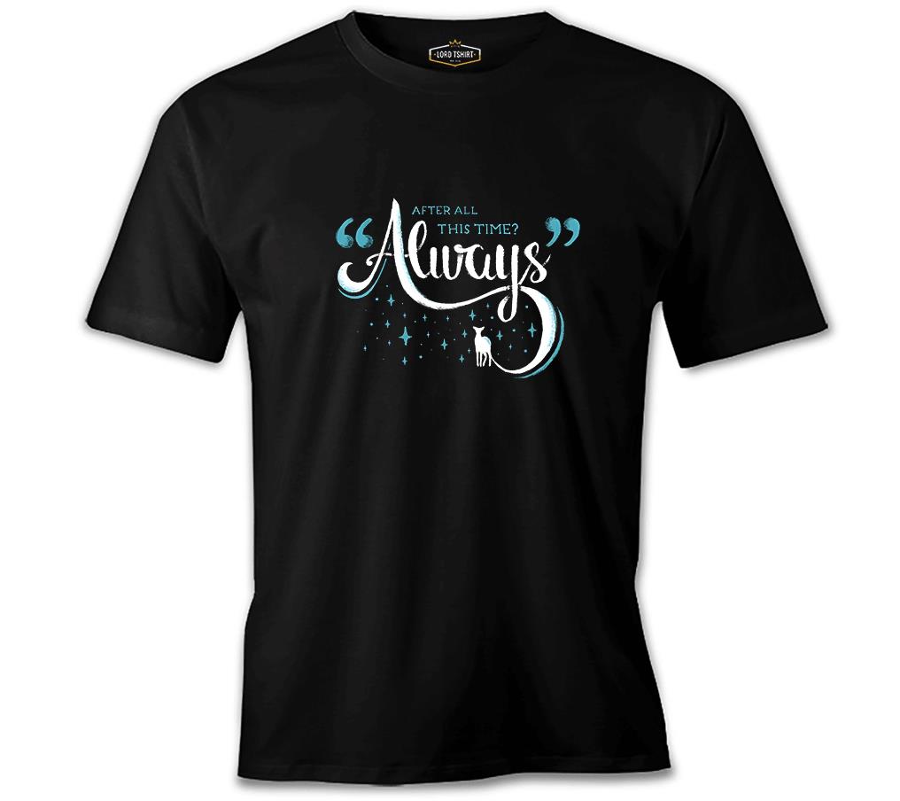 HP - After All This Time Always Siyah Erkek Tshirt