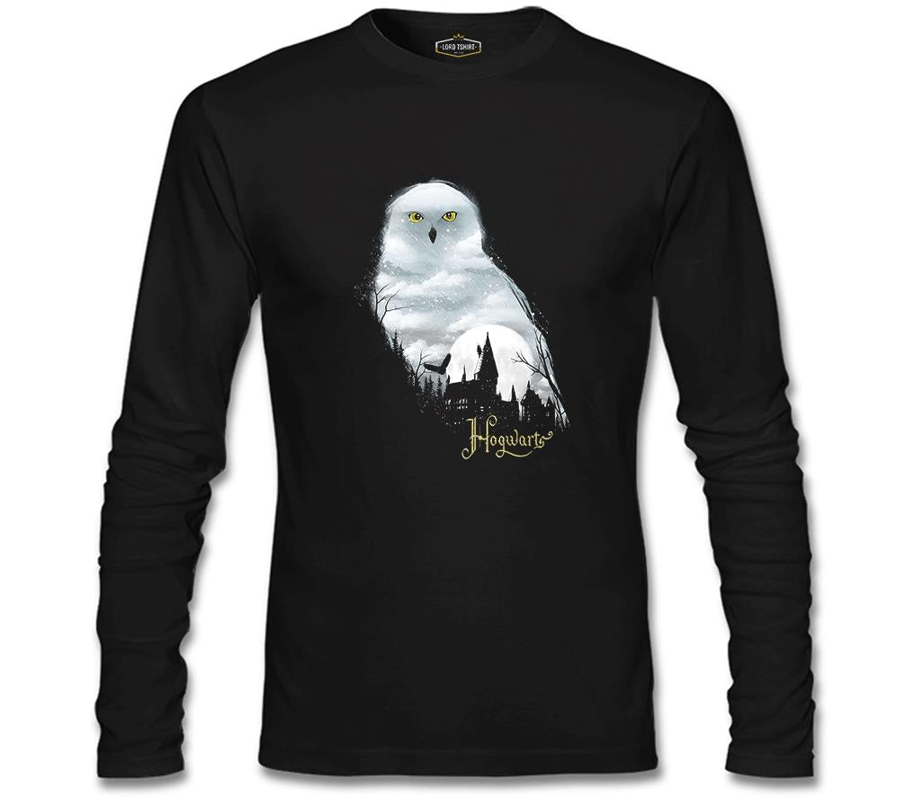 HP - Baykuş Always Siyah Erkek Sweatshirt