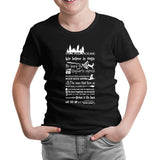 HP - House Rules Black Kids Tshirt 
