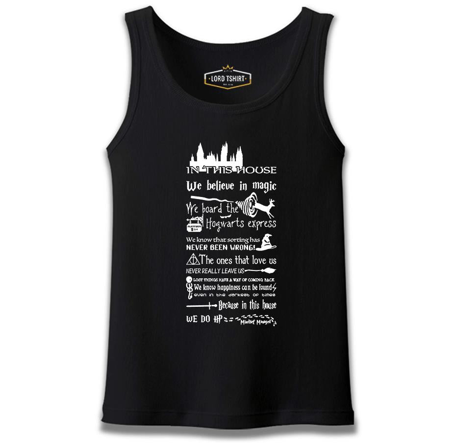 HP - Evin Kuralları Siyah Erkek Atlet