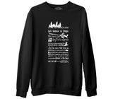 HP - House Rules Black Men's Thick Sweatshirt 