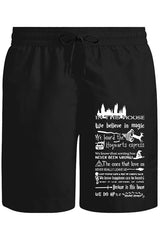 HP - Evin Kuralları Unisex Siyah Şort