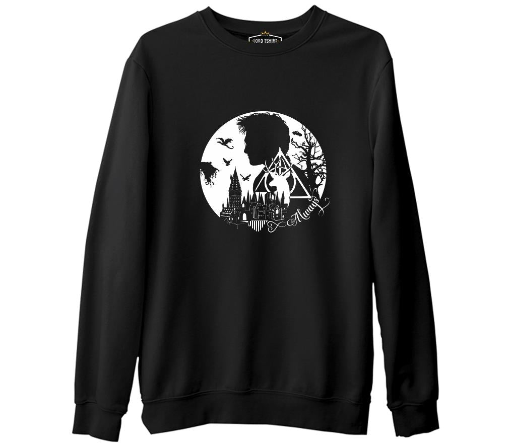 HP - Harry Always Black Men's Thick Sweatshirt 