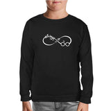 HP - Always Infinity Black Kids Sweatshirt 