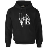 HP - Love Black Men's Zipperless Hoodie 