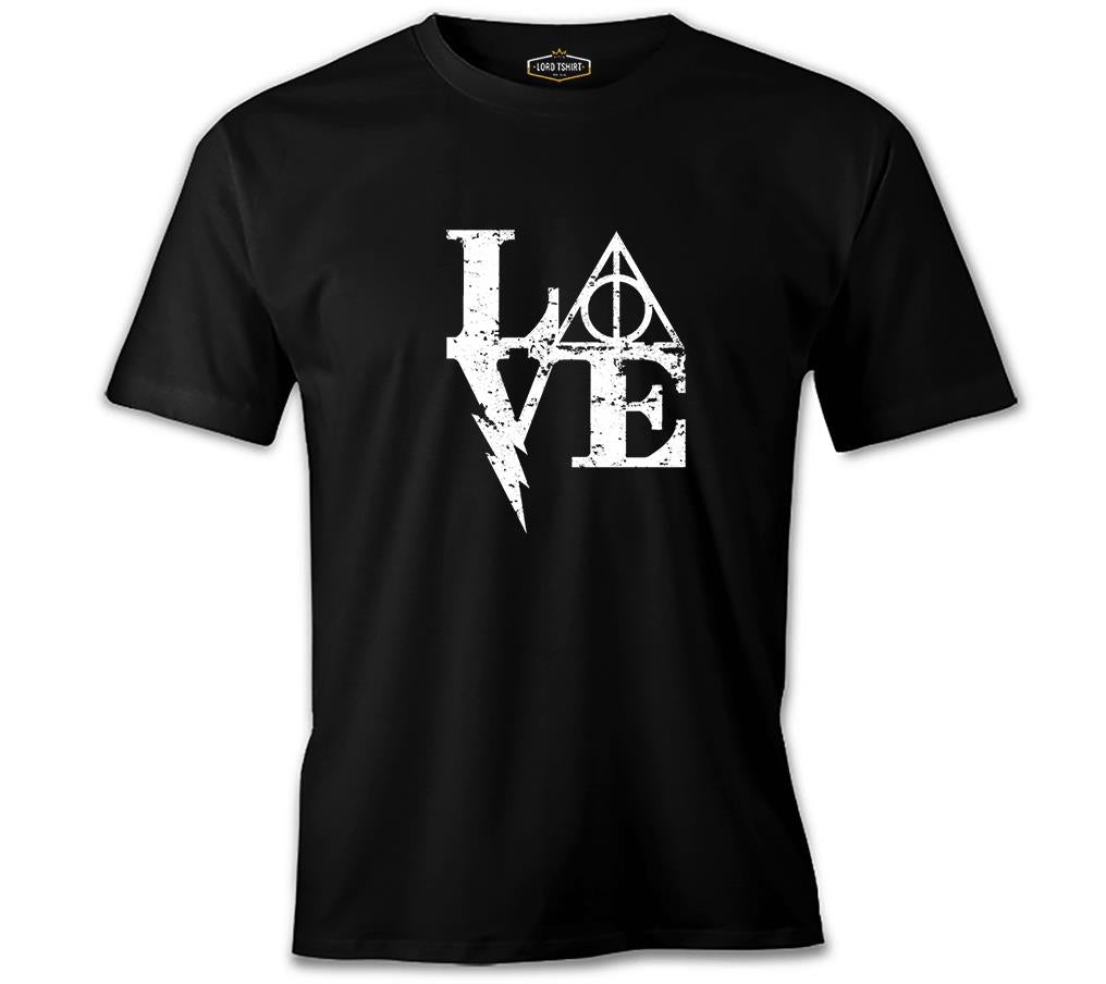 HP - Love Black Men's Tshirt 