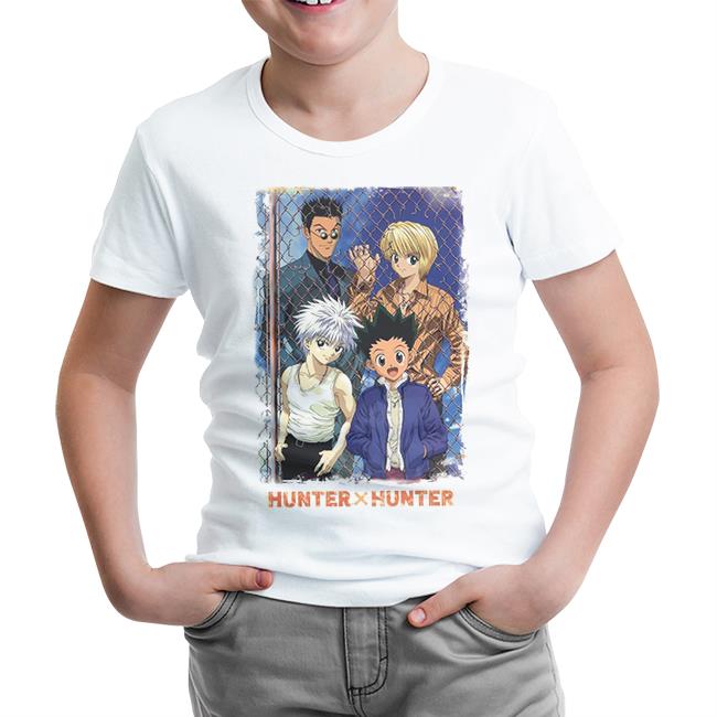 Hunter x Hunter White Kids Tshirt