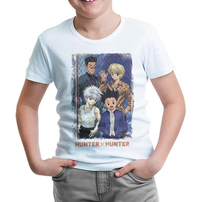 Hunter x Hunter White Kids Tshirt