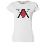 Hunter X Hunter - X Logo Beyaz Kadın Tshirt