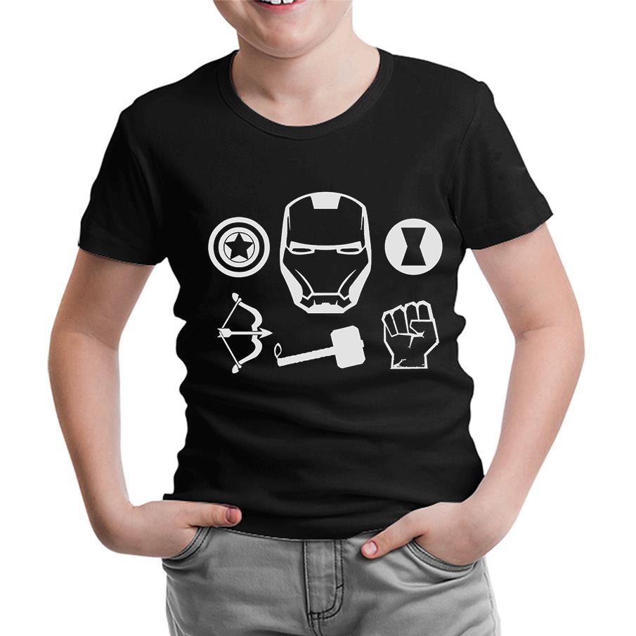 Hunters Siyah Çocuk Tshirt