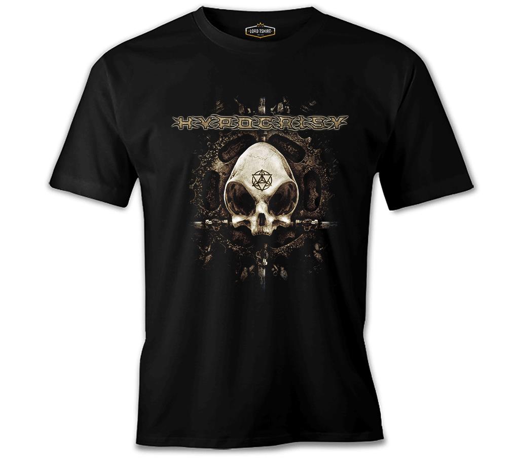 Hypocrisy - Skull Black Men's Tshirt