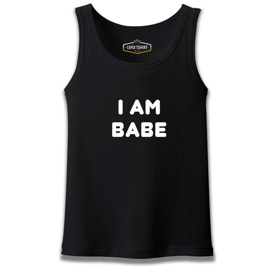 I am Babe Black Male Athlete