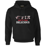 I Ate Some Pi Black Men's Zipperless Hoodie
