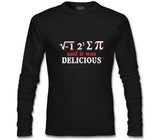 I Ate Some Pi Siyah Erkek Sweatshirt