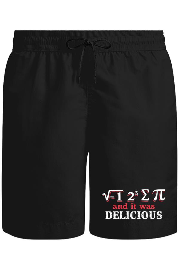 I Ate Some Pi Unisex Black Shorts 