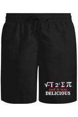 I Ate Some Pi Unisex Black Shorts 