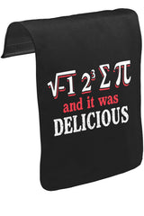 I Ate Some Pi Unisex Siyah Tak-Çıkar Postacı Çanta Kapağı CK-1463