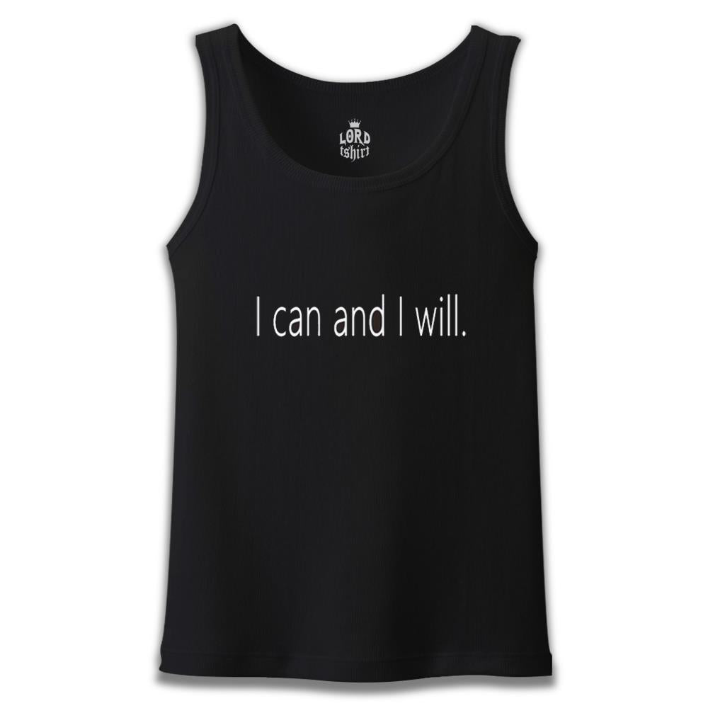 I can and I will. Black Male Athlete