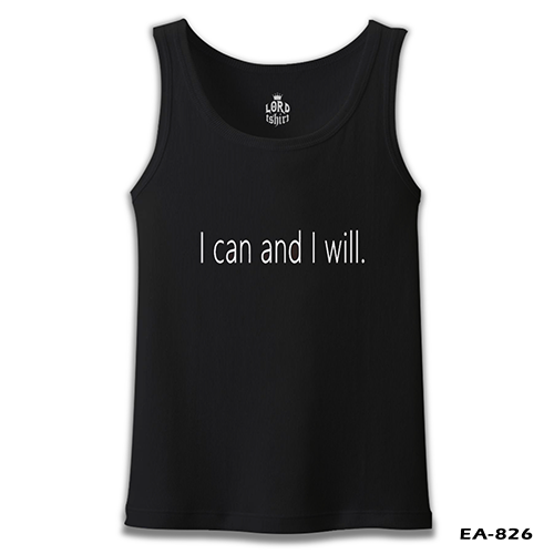 I can and I will. Black Male Athlete