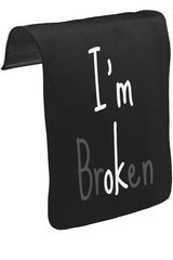 I'm brOKen Unisex Siyah Tak-Çıkar Postacı Çanta Kapağı CK-1492