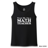 I'm Math Teacher Teachers' Day Black Male Athlete