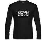 I'm Math Teacher Teachers' Day Black Men's Sweatshirt