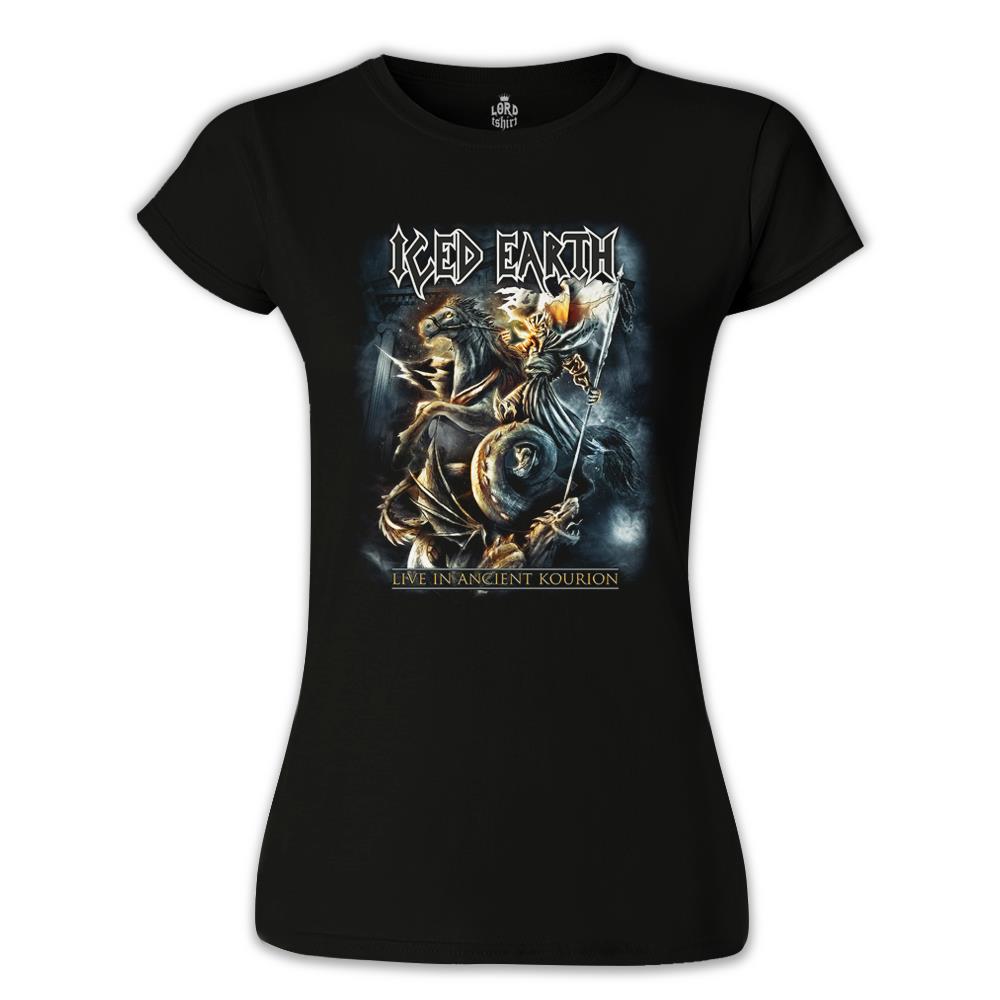 Iced Earth - Live in Ancient Kourion Black Women's Tshirt