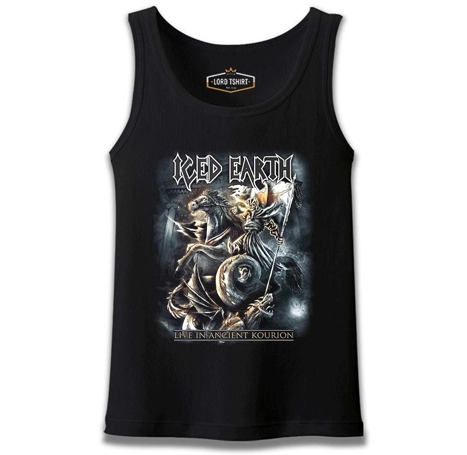 Iced Earth - Live in Ancient Kourion Black Men's Athlete