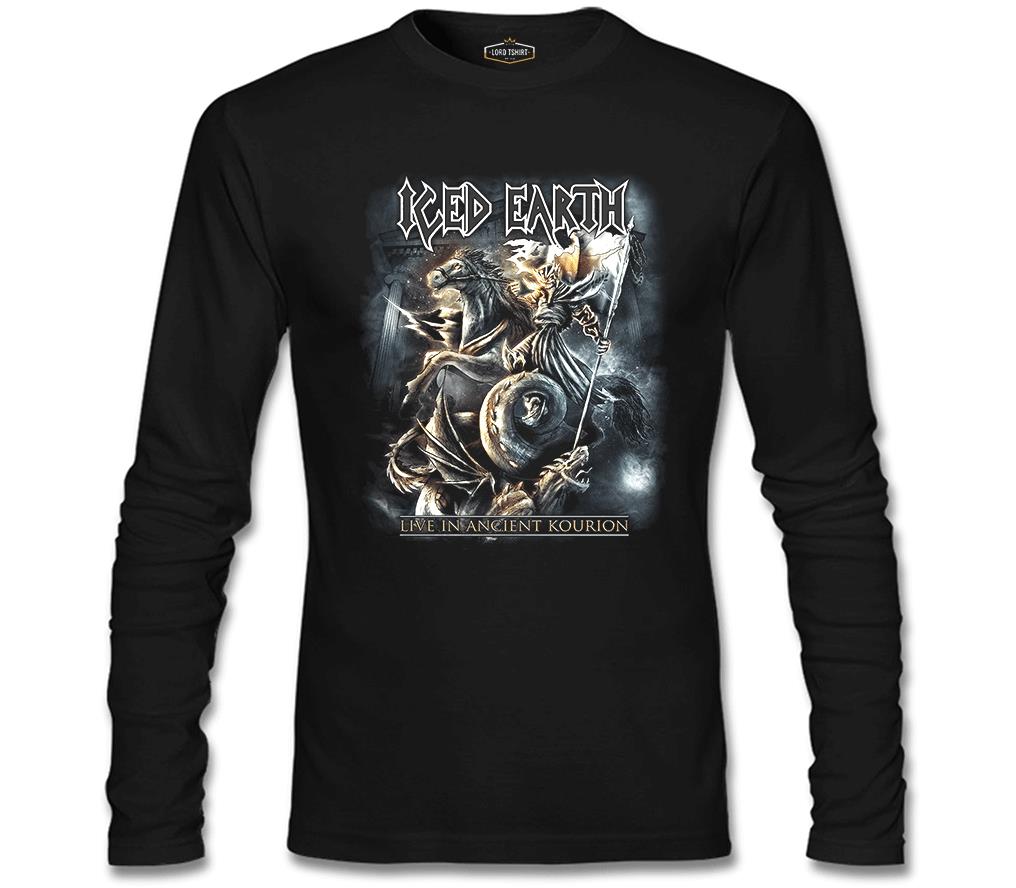 Iced Earth - Live in Ancient Kourion Black Men's Sweatshirt
