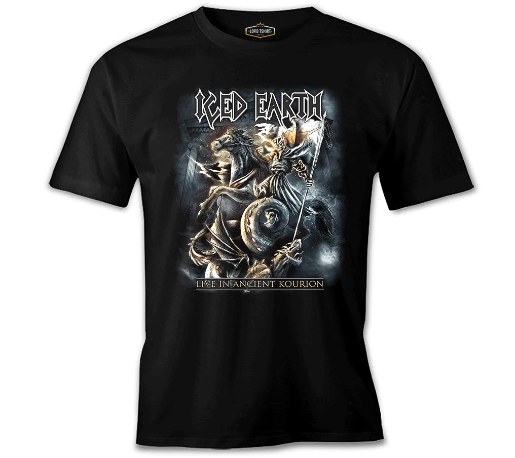 Iced Earth - Live in Ancient Kourion Black Men's Tshirt
