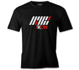 Ikon - Logo Yazı Siyah Erkek Tshirt