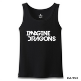 Imagine Dragons - Logo Siyah Erkek Atlet