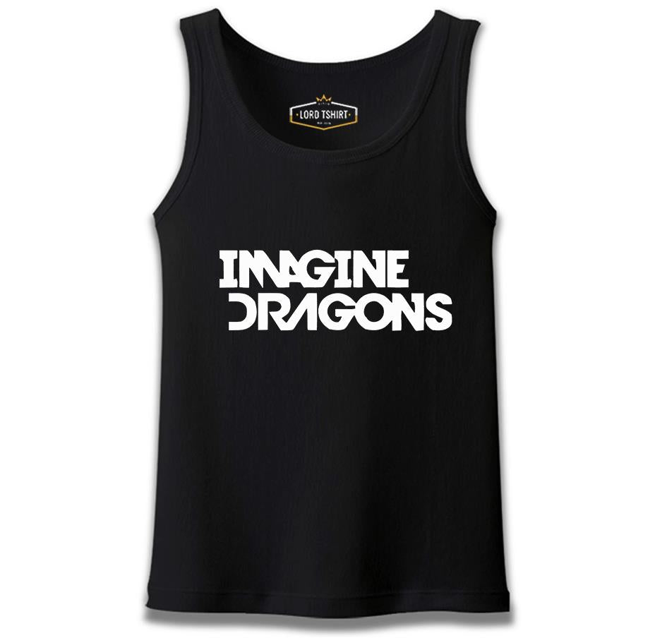 Imagine Dragons - Logo Siyah Erkek Atlet