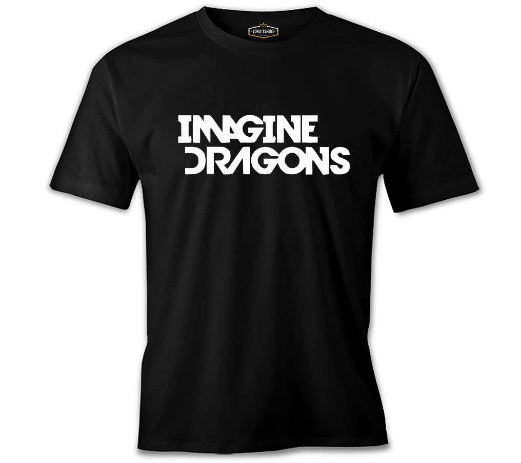 Imagine Dragons - Logo Black Men's Tshirt
