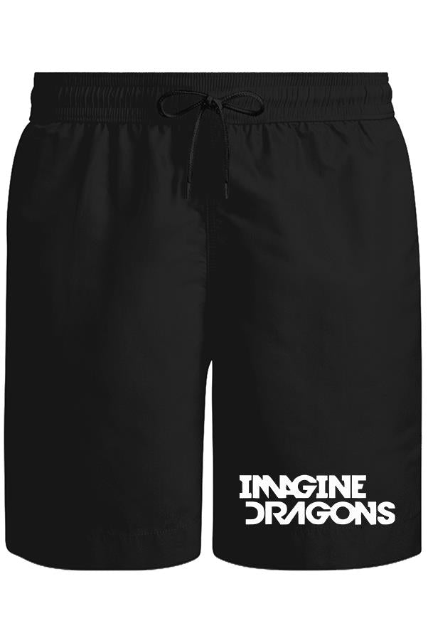 Imagine Dragons - Logo Unisex Siyah Şort