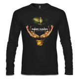 Imagine Dragons - Smoke Mirrors Siyah Erkek Sweatshirt