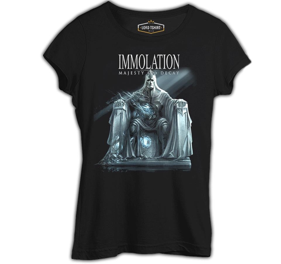 Immolation - Majesty and Decay Black Women's Tshirt