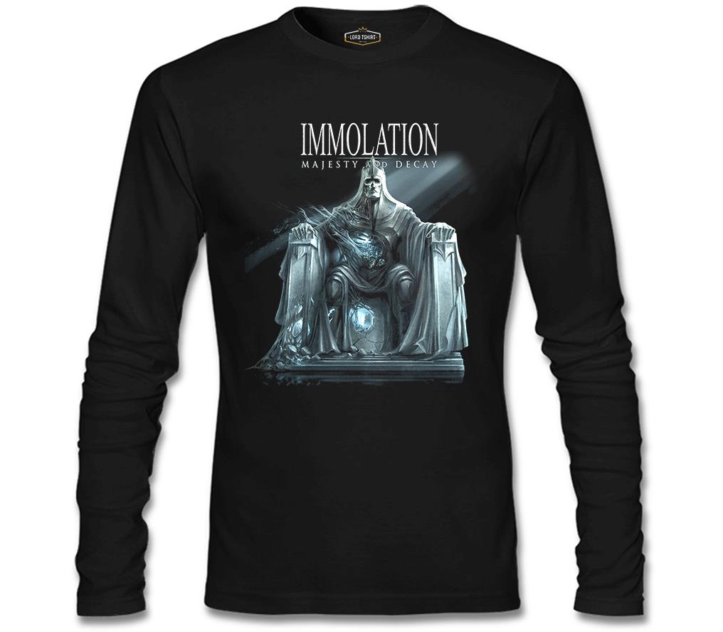 Immolation - Majesty and Decay Black Men's Sweatshirt