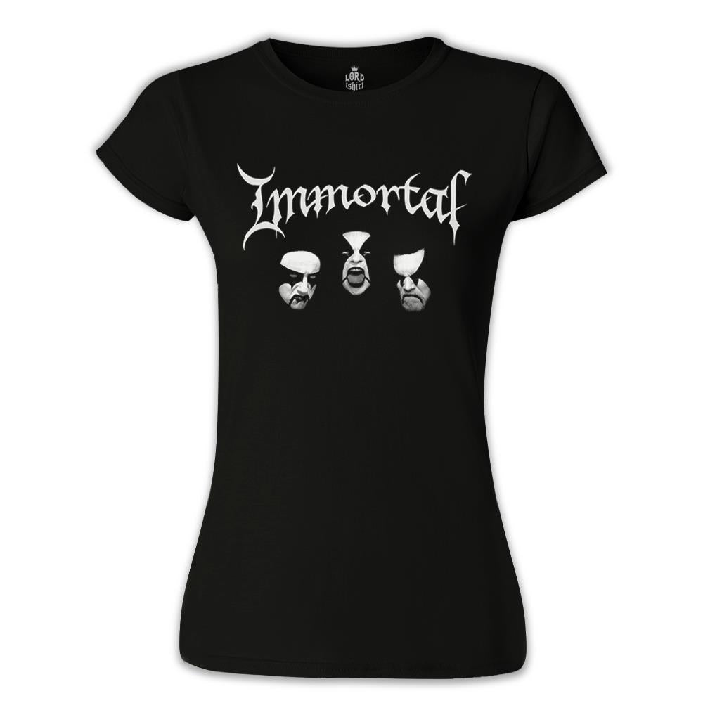 Immortal Siyah Kadın Tshirt