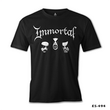 Immortal Siyah Erkek Tshirt