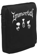 Immortal Unisex Siyah Postacı Çanta