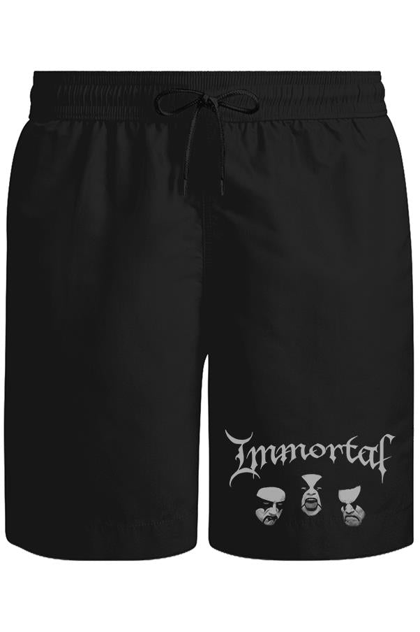 Immortal Unisex Siyah Şort