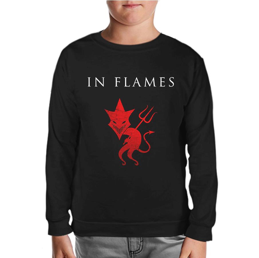 In Flames Black Kids Sweatshirt
