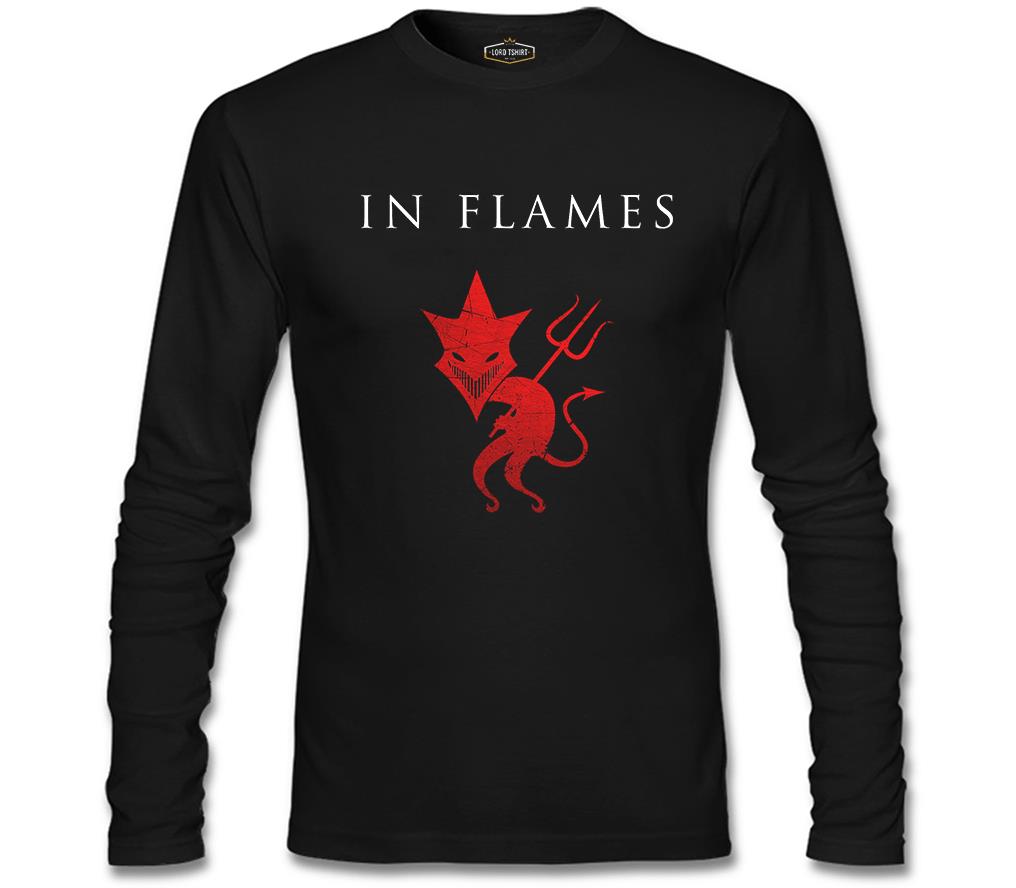In Flames Black Men's Sweatshirt