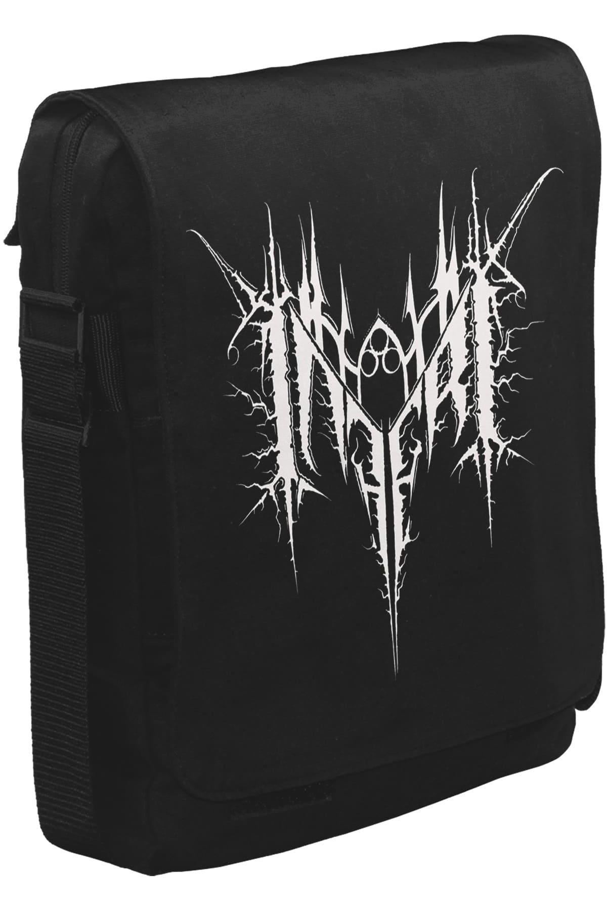 Inferi - Logo Unisex Siyah Postacı Çanta