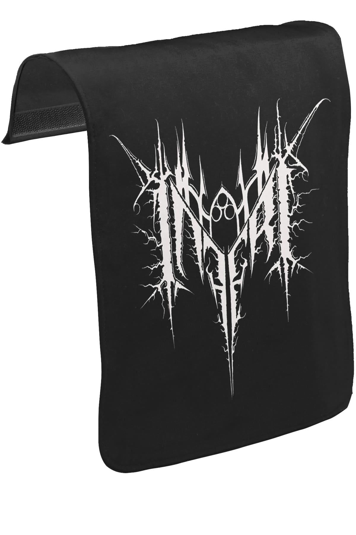 Inferi - Logo Unisex Siyah Tak-Çıkar Postacı Çanta Kapağı CK-865