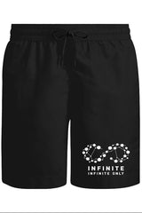 Infinite - Only Unisex Siyah Şort