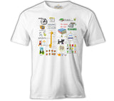 English - Exams White Men's Tshirt