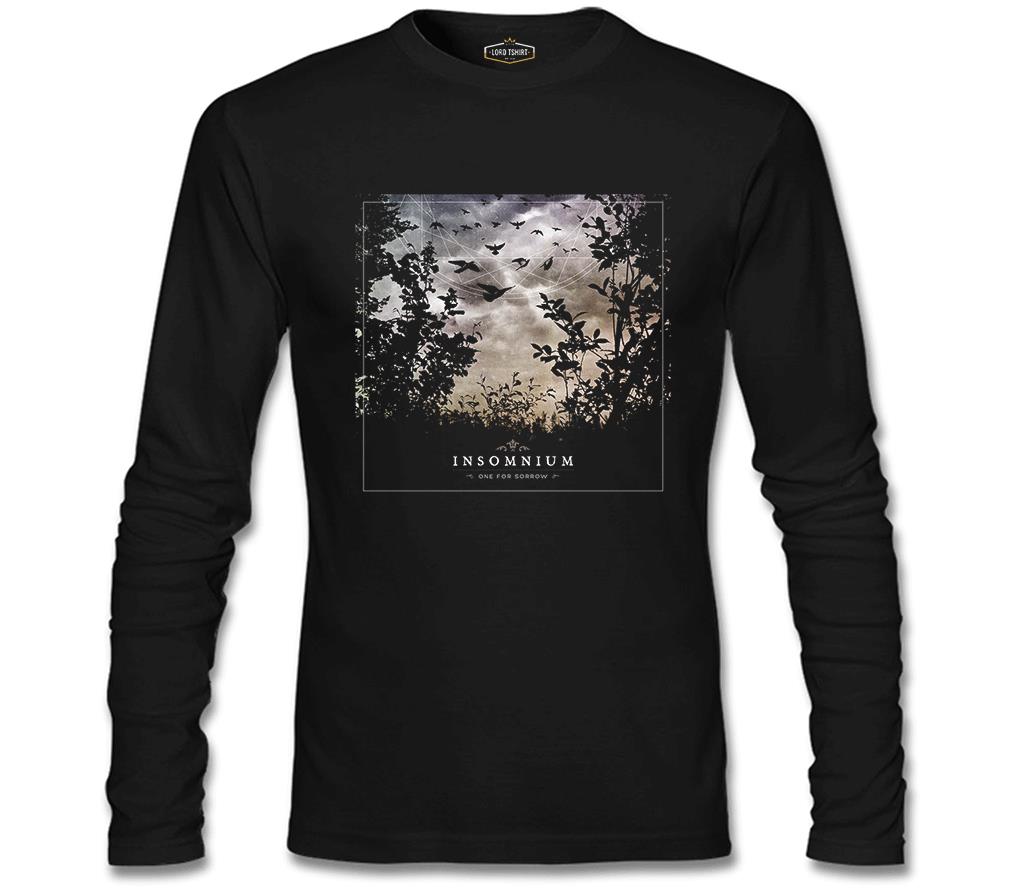 Insomnium - One for Sorrow Siyah Erkek Sweatshirt